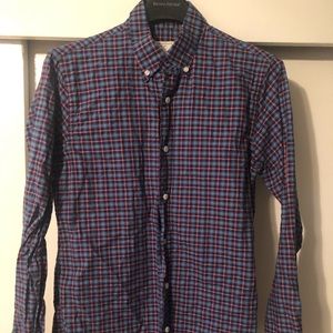 Club Monaco Slim Fit Cotton Oxford